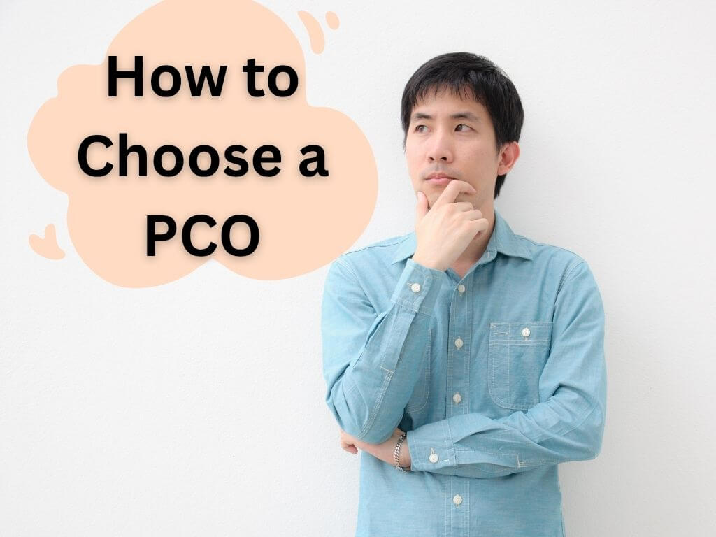 how to choose a pco